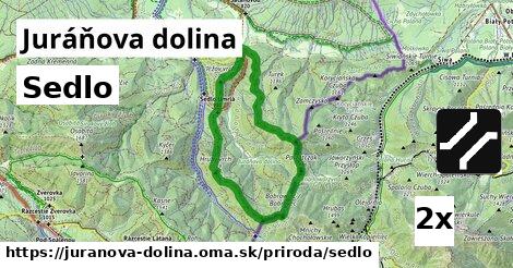 Sedlo, Juráňova dolina