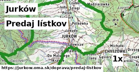 Predaj lístkov, Jurków