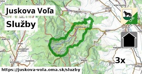 služby v Juskova Voľa