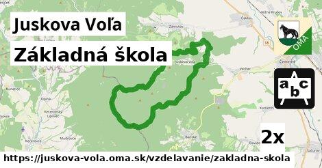 Základná škola, Juskova Voľa