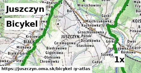 bicykel v Juszczyn