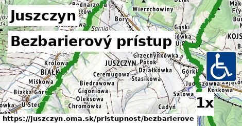 Bezbarierový prístup, Juszczyn