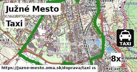 Taxi, Južné Mesto