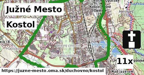 Kostol, Južné Mesto