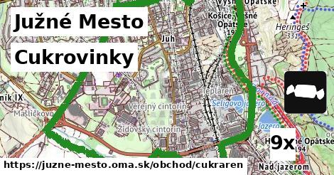 Cukrovinky, Južné Mesto