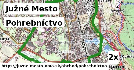 pohrebníctvo v Južné Mesto