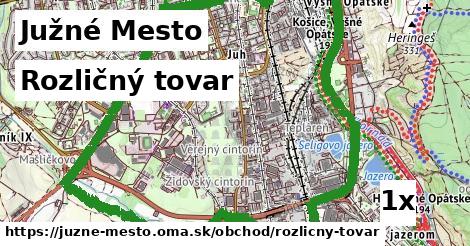 rozličný tovar v Južné Mesto