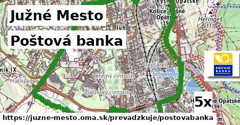 Poštová banka, Južné Mesto