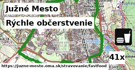 Rýchle občerstvenie, Južné Mesto