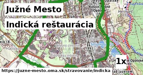 Indická reštaurácia, Južné Mesto