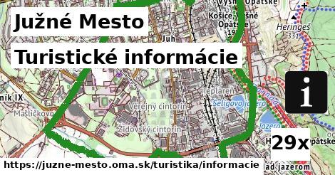 Turistické informácie, Južné Mesto