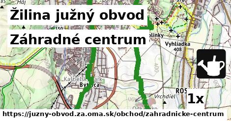 Záhradné centrum, Žilina južný obvod