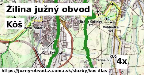 Kôš, Žilina južný obvod