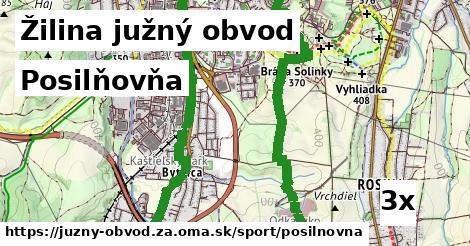 Posilňovňa, Žilina južný obvod