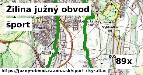 šport v Žilina južný obvod