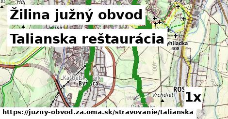 talianska reštaurácia v Žilina južný obvod