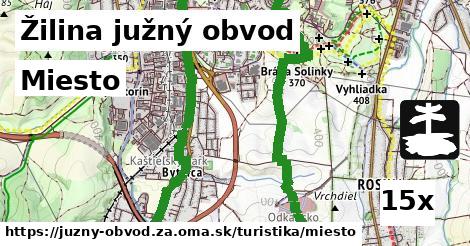 Miesto, Žilina južný obvod