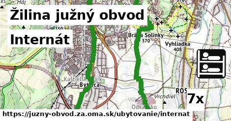 Internát, Žilina južný obvod