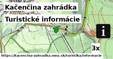 Turistické informácie, Kačenčina zahrádka
