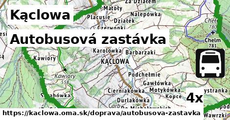 Autobusová zastávka, Kąclowa