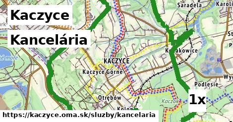Kancelária, Kaczyce