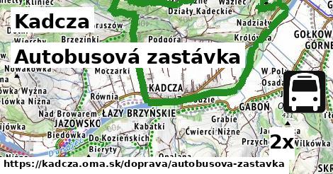 Autobusová zastávka, Kadcza