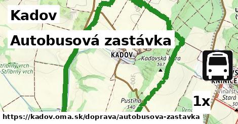Autobusová zastávka, Kadov