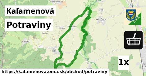 Potraviny, Kaľamenová