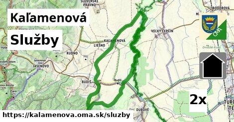 služby v Kaľamenová