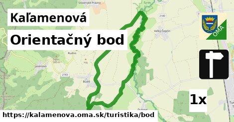 Orientačný bod, Kaľamenová