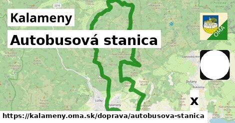 Autobusová stanica, Kalameny