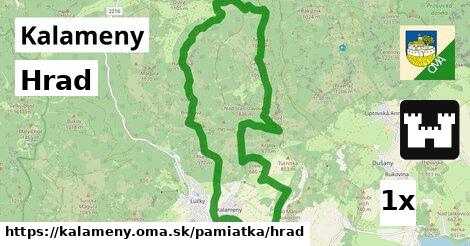 hrad v Kalameny