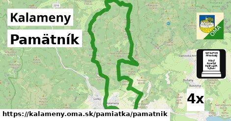 Pamätník, Kalameny