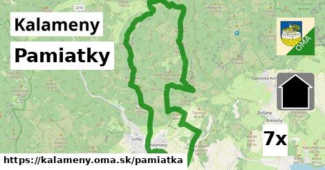 pamiatky v Kalameny