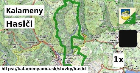 Hasiči, Kalameny