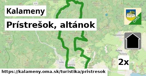 Prístrešok, altánok, Kalameny