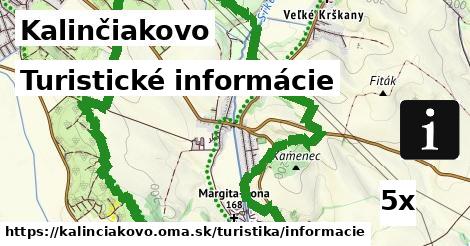 Turistické informácie, Kalinčiakovo