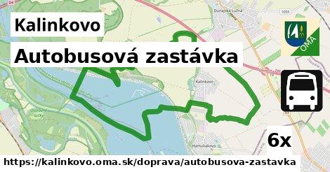 Autobusová zastávka, Kalinkovo