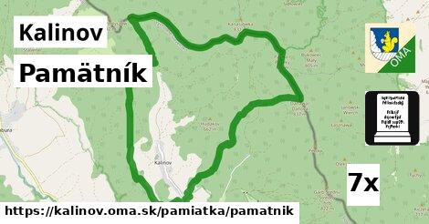 pamätník v Kalinov