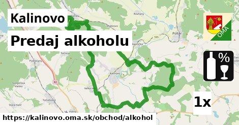 Predaj alkoholu, Kalinovo