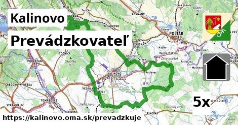 prevádzkovateľ v Kalinovo