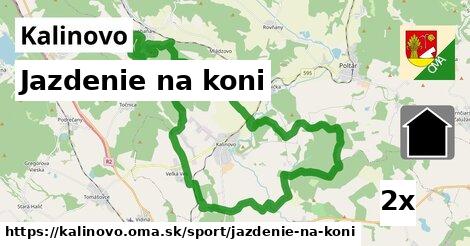 Jazdenie na koni, Kalinovo