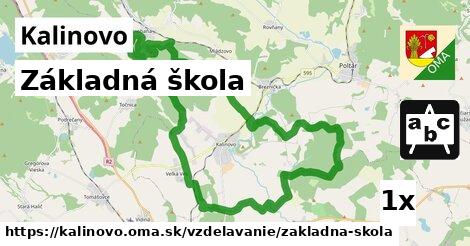 Základná škola, Kalinovo