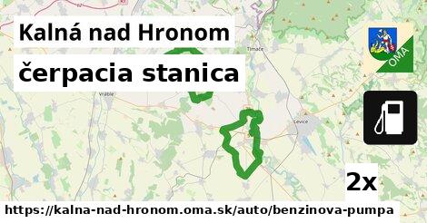 čerpacia stanica, Kalná nad Hronom