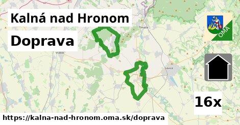 doprava v Kalná nad Hronom