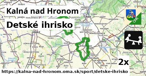 Detské ihrisko, Kalná nad Hronom