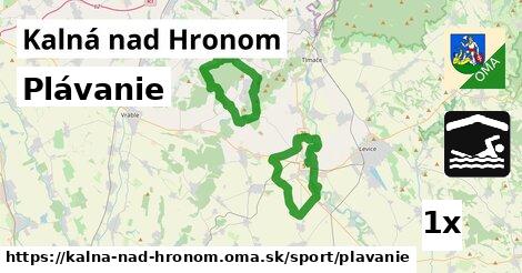 Plávanie, Kalná nad Hronom