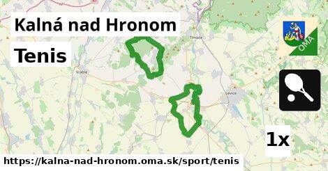 Tenis, Kalná nad Hronom