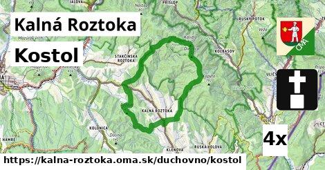 Kostol, Kalná Roztoka