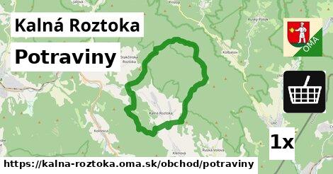 Potraviny, Kalná Roztoka